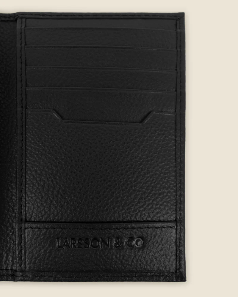 Pori - Textured Leather Bi-Fold Card Holder - Image 3