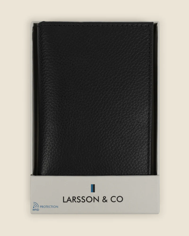 Pori - Textured Leather Bi-Fold Card Holder - Image 4