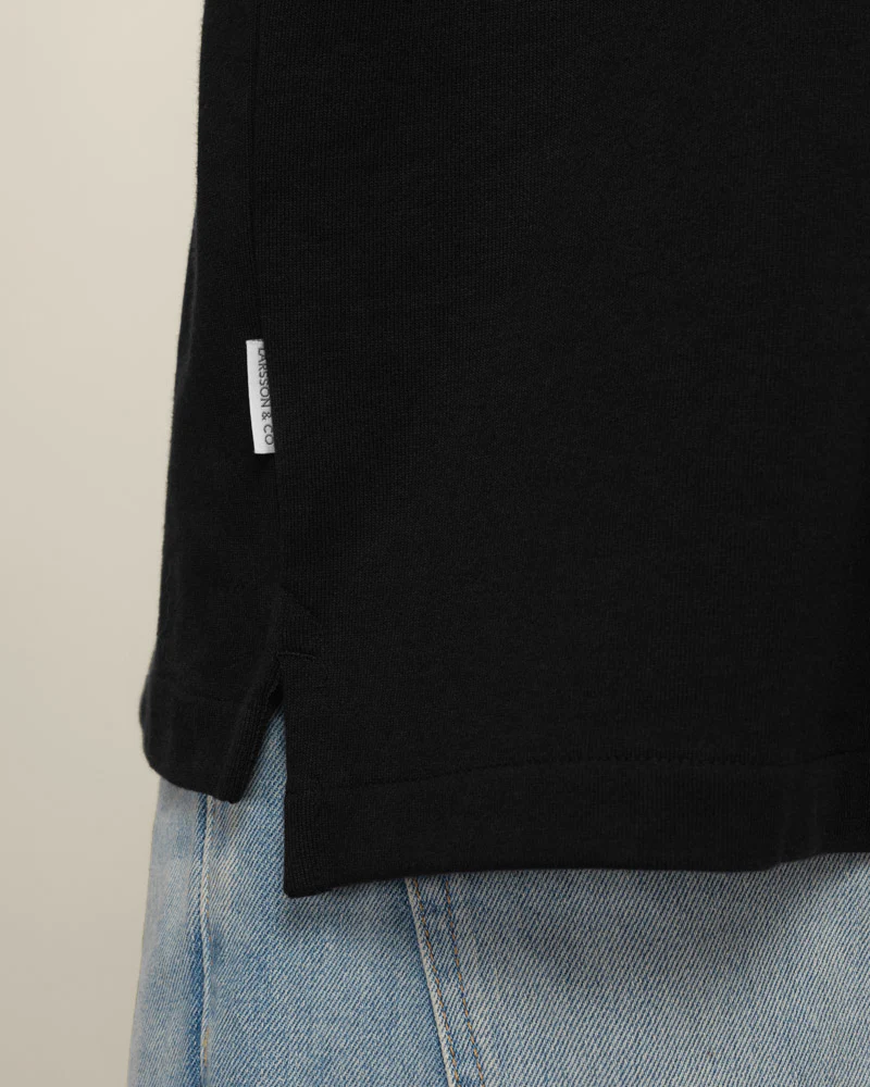 Praesto - Oversized Stepped Hem Sweatshirt - Image 11