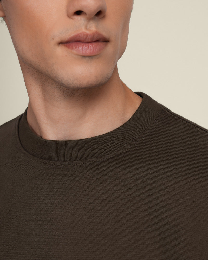 Praesto - Oversized Stepped Hem Sweatshirt - Image 16