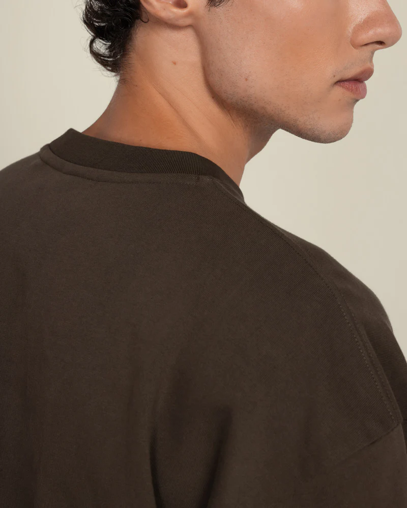 Praesto - Oversized Stepped Hem Sweatshirt - Image 18