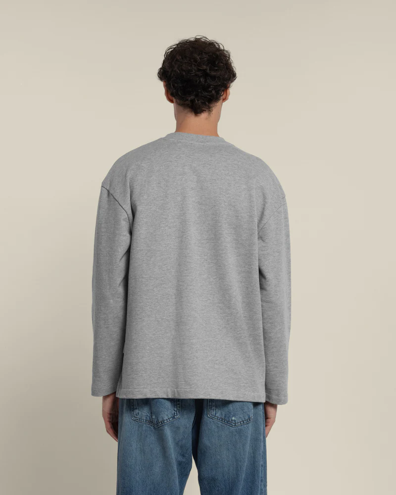 Praesto - Oversized Stepped Hem Sweatshirt - Image 30