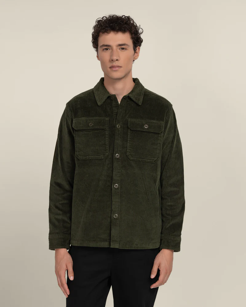 Saeby - Heavy Corduroy Overshirt - Image 17