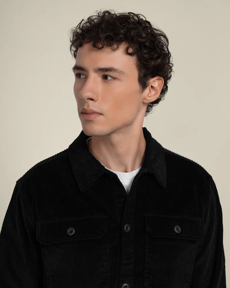 Saeby - Heavy Corduroy Overshirt - Image 3