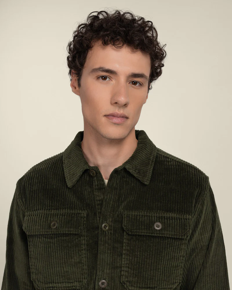 Saeby - Heavy Corduroy Overshirt - Image 4