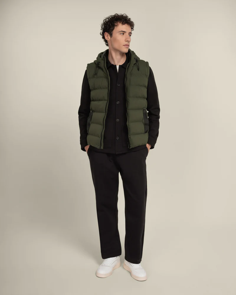 Sigvard - Hooded Puffer Gilet - Image 17