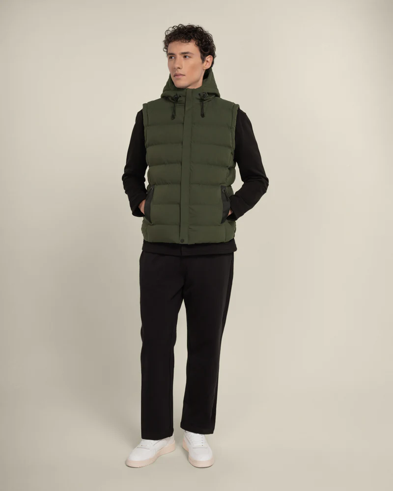 Sigvard - Hooded Puffer Gilet - Image 21