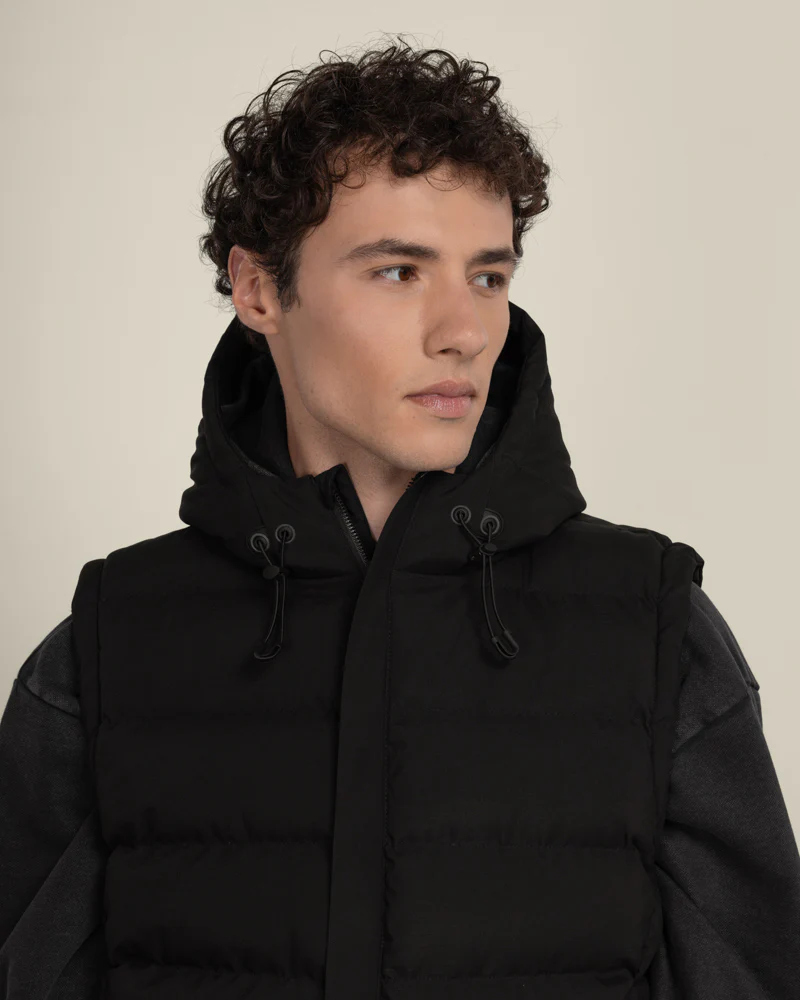 Sigvard - Hooded Puffer Gilet - Image 5