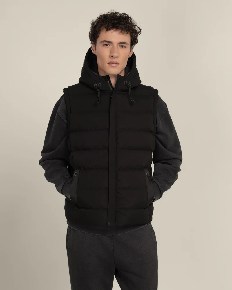 Sigvard - Hooded Puffer Gilet - Image 9