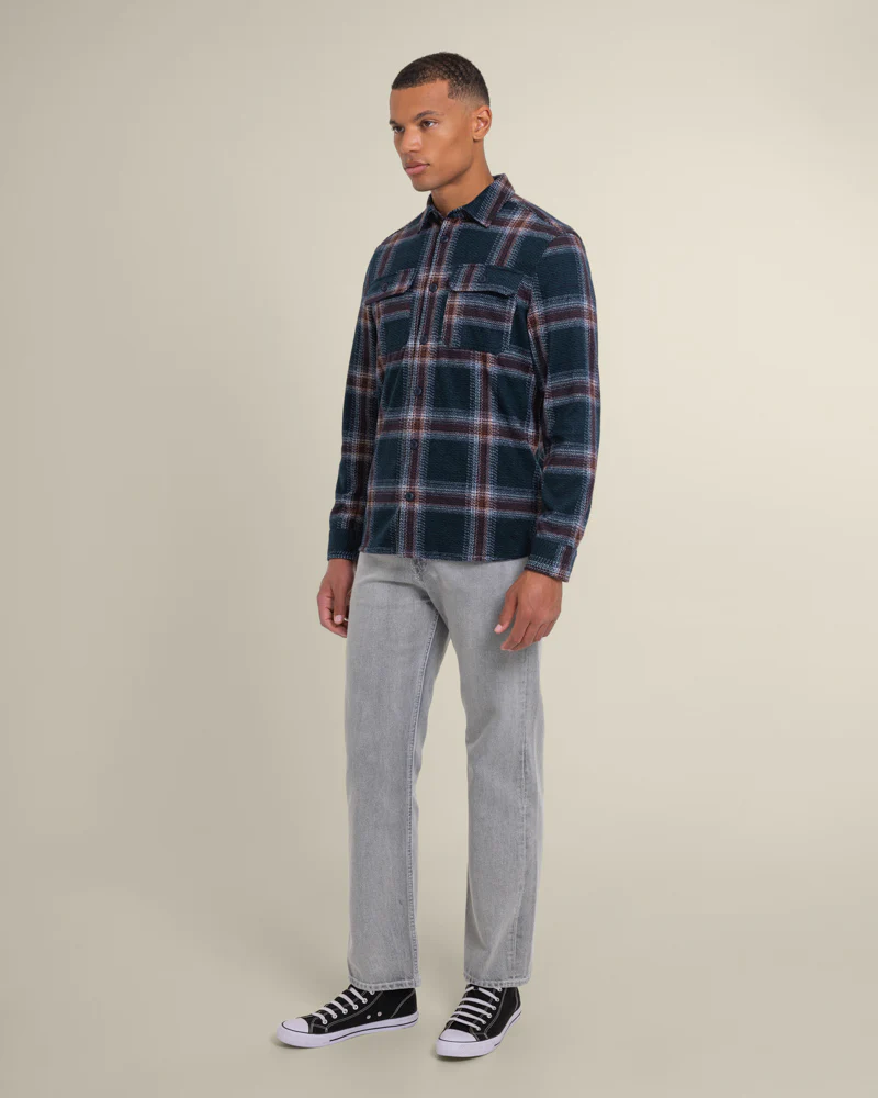 Skagen - Multi Check Jersey Casual Overshirt - Image 16