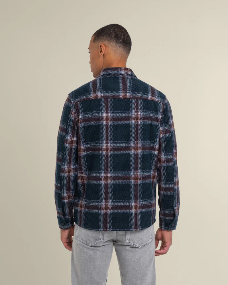 Skagen - Multi Check Jersey Casual Overshirt - Image 18