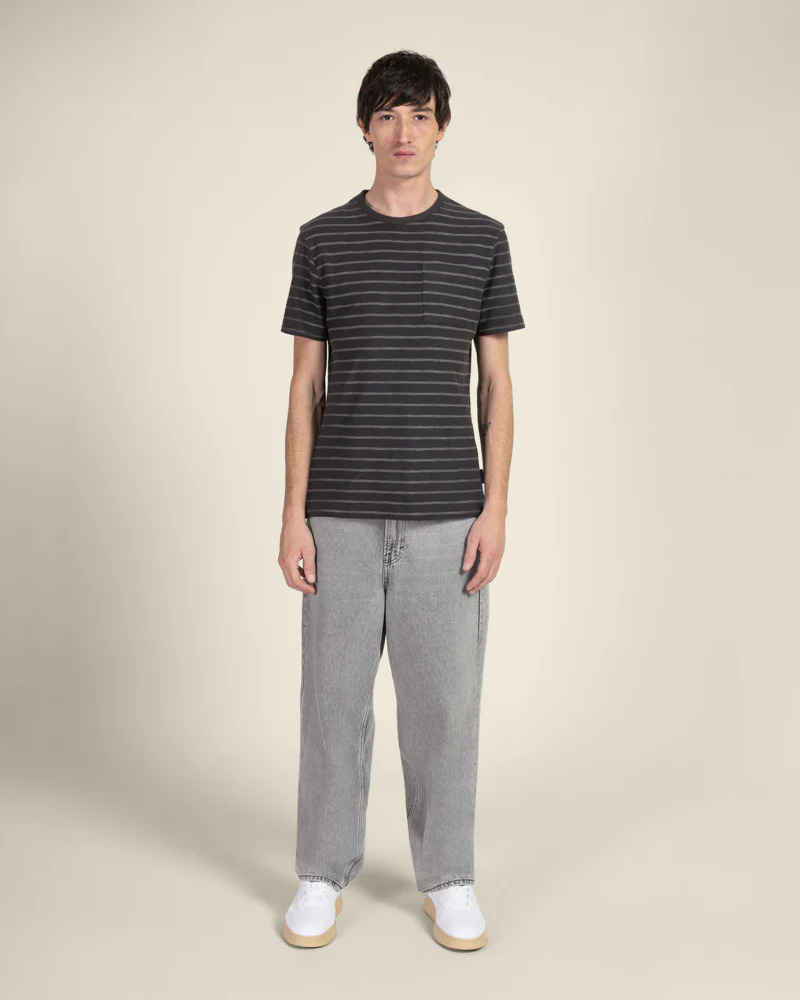 Striped Towelling T-Shirt - Image 10