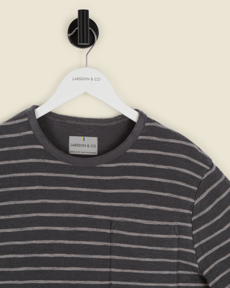Striped Towelling T-Shirt - Image 14