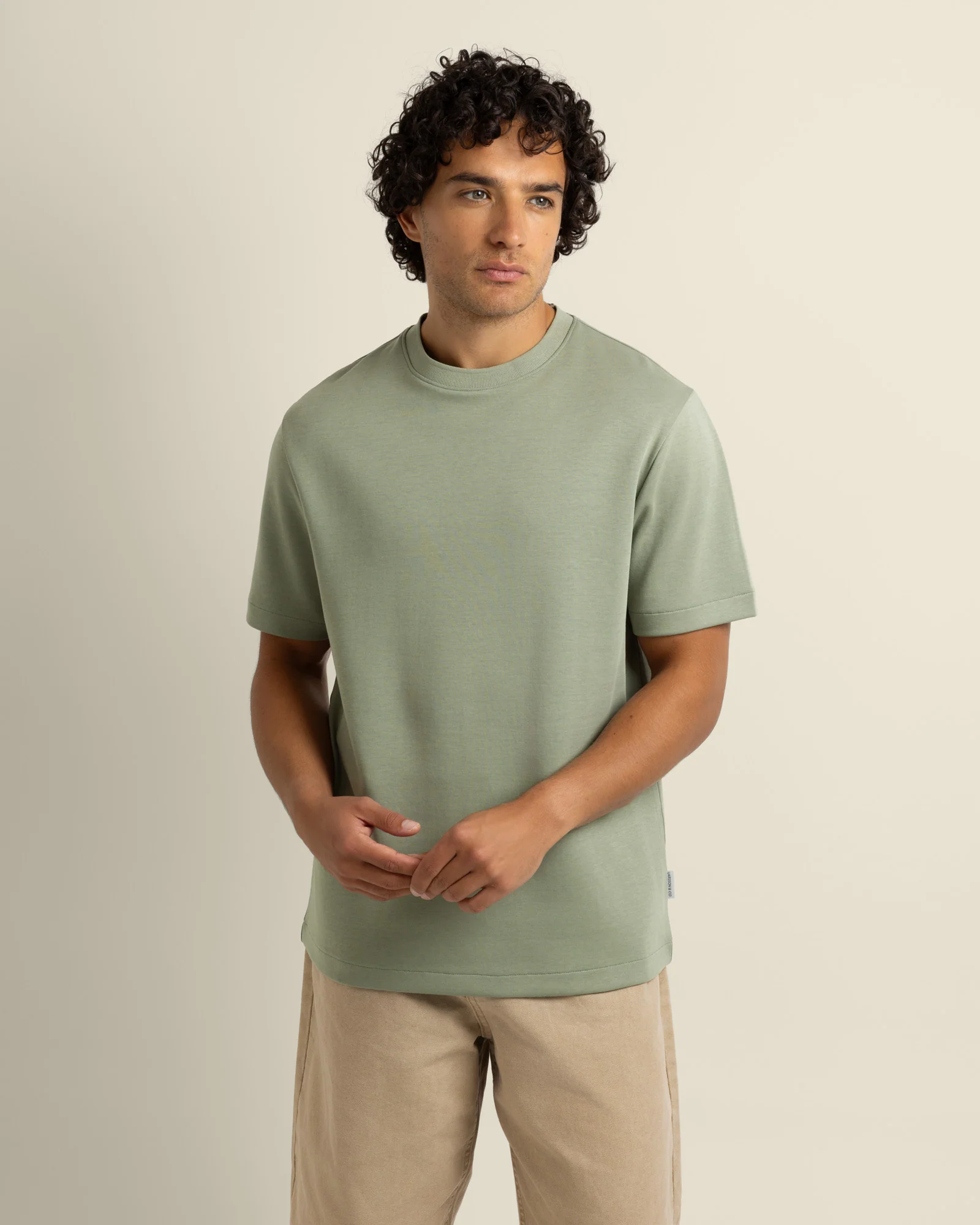 Sven - Soft-Touch Interlock T-Shirt - Image 123