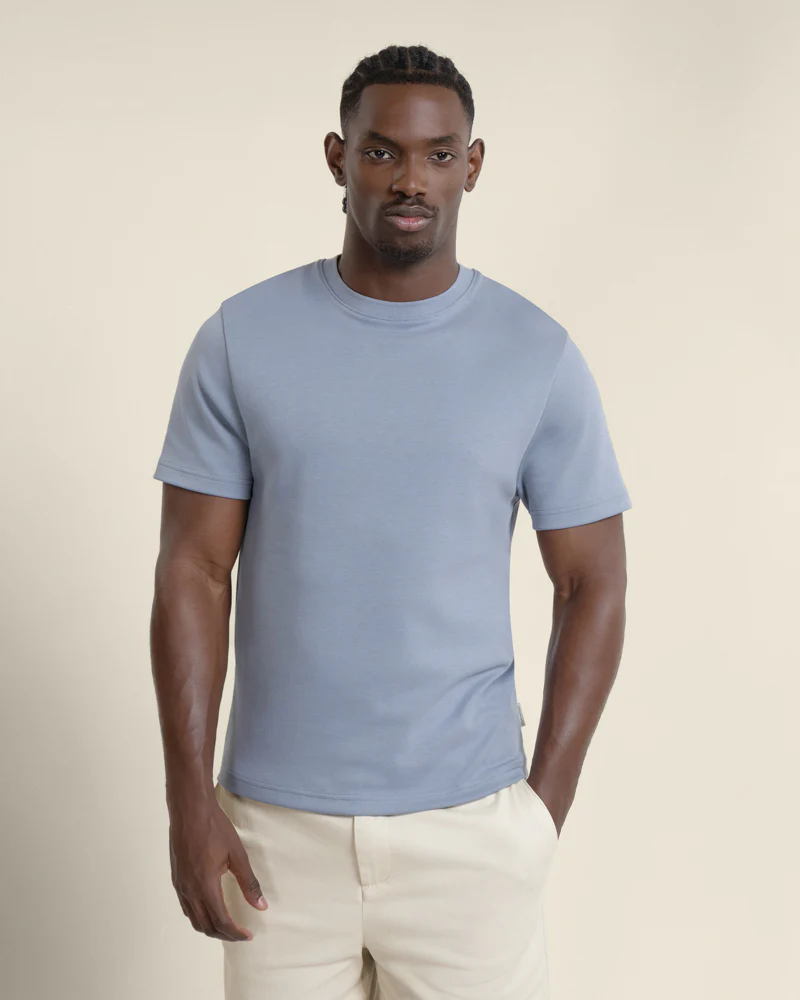 Sven - Soft-Touch Interlock T-Shirt - Image 26