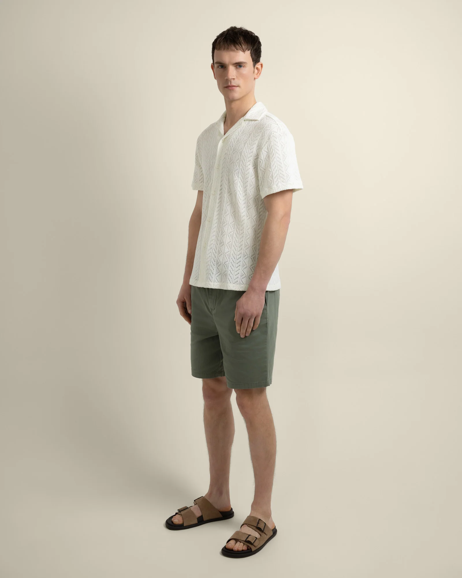 Tait - Diamond Crochet Short Sleeve Shirt - Image 5